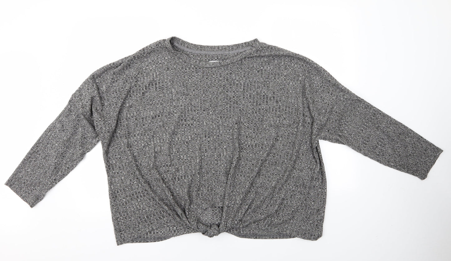 love to lounge Womens Grey   Pullover Jumper Size 18