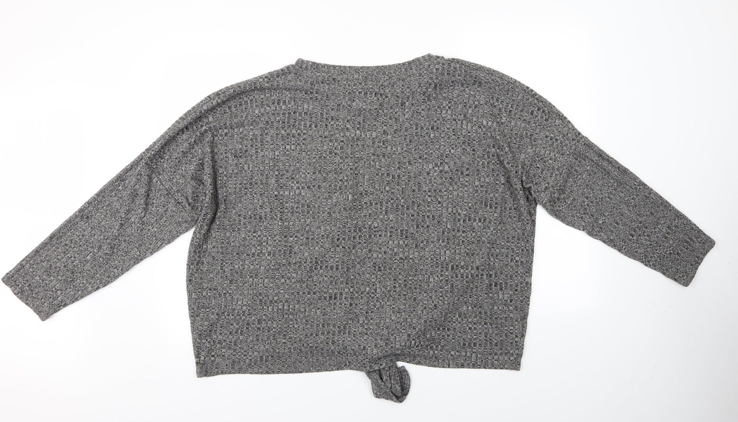 love to lounge Womens Grey   Pullover Jumper Size 18
