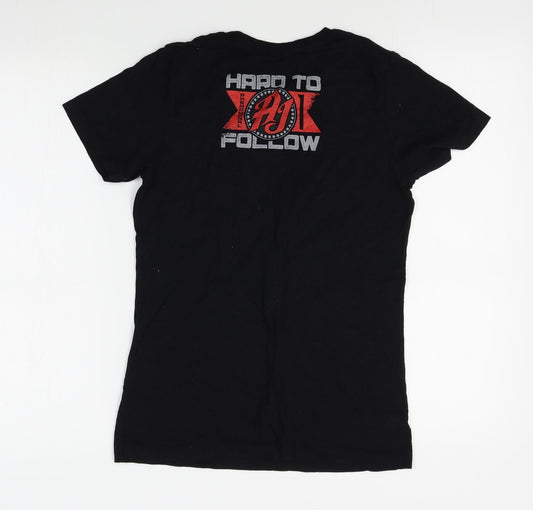 WWE Womens Black   Basic T-Shirt Size M