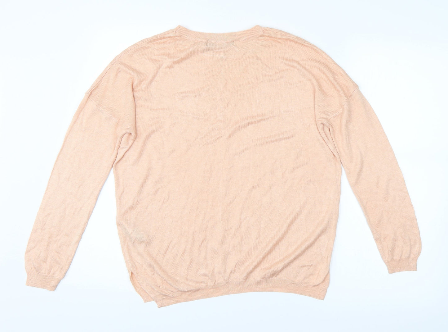 M&S Womens Pink   Pullover Jumper Size M
