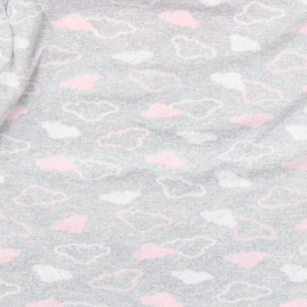 YD Girls Grey Geometric   Pyjama Top Size 7-8 Years