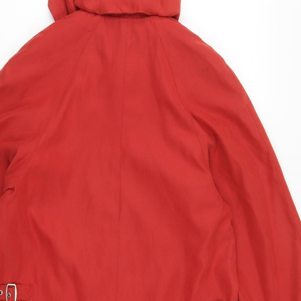 Preworn Womens Red   Jacket Coat Size S