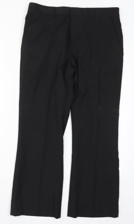 Topman Mens Black   Trousers  Size 32 L26 in