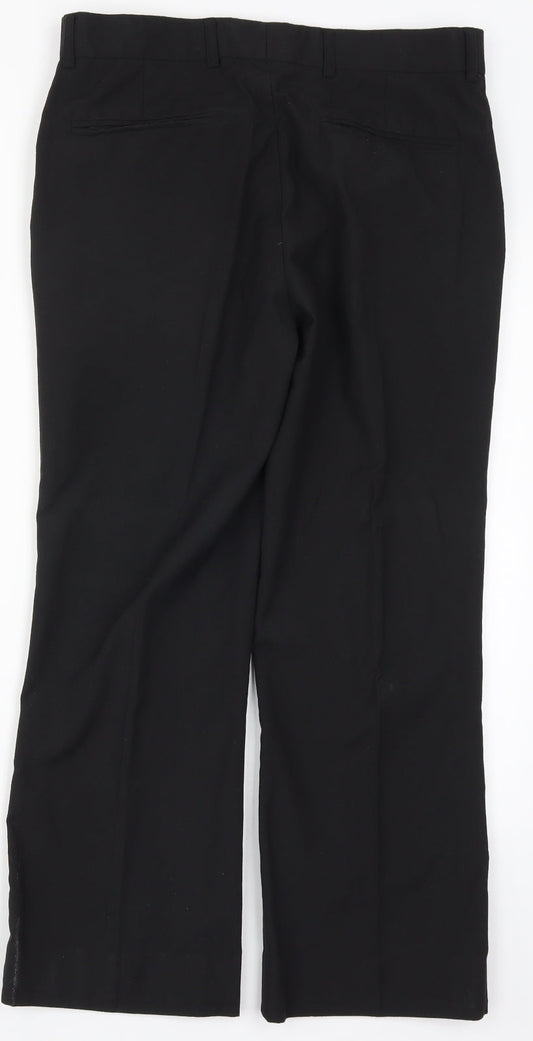 Topman Mens Black   Trousers  Size 32 L26 in