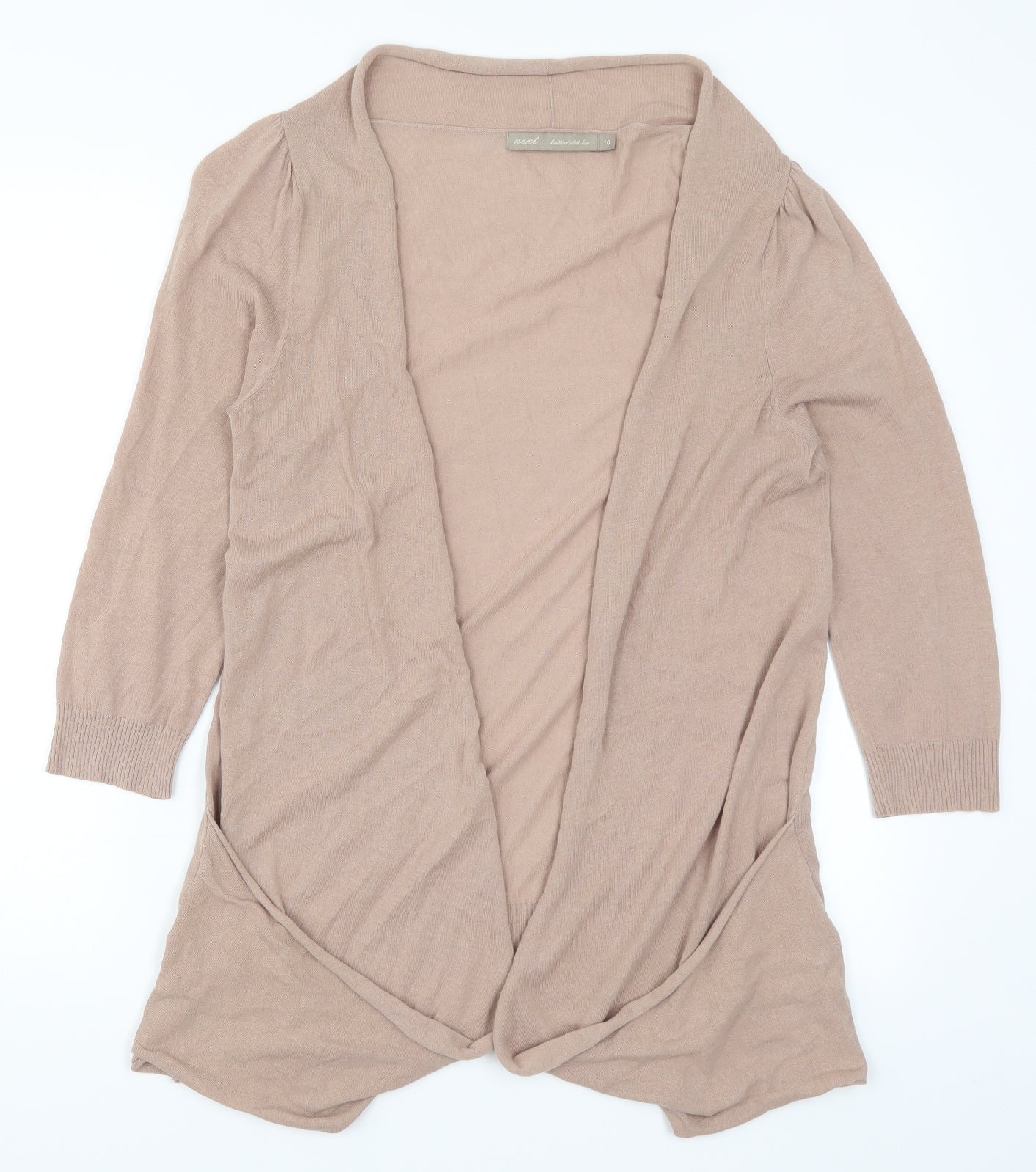 NEXT Womens Brown   Cardigan Jumper Size 10