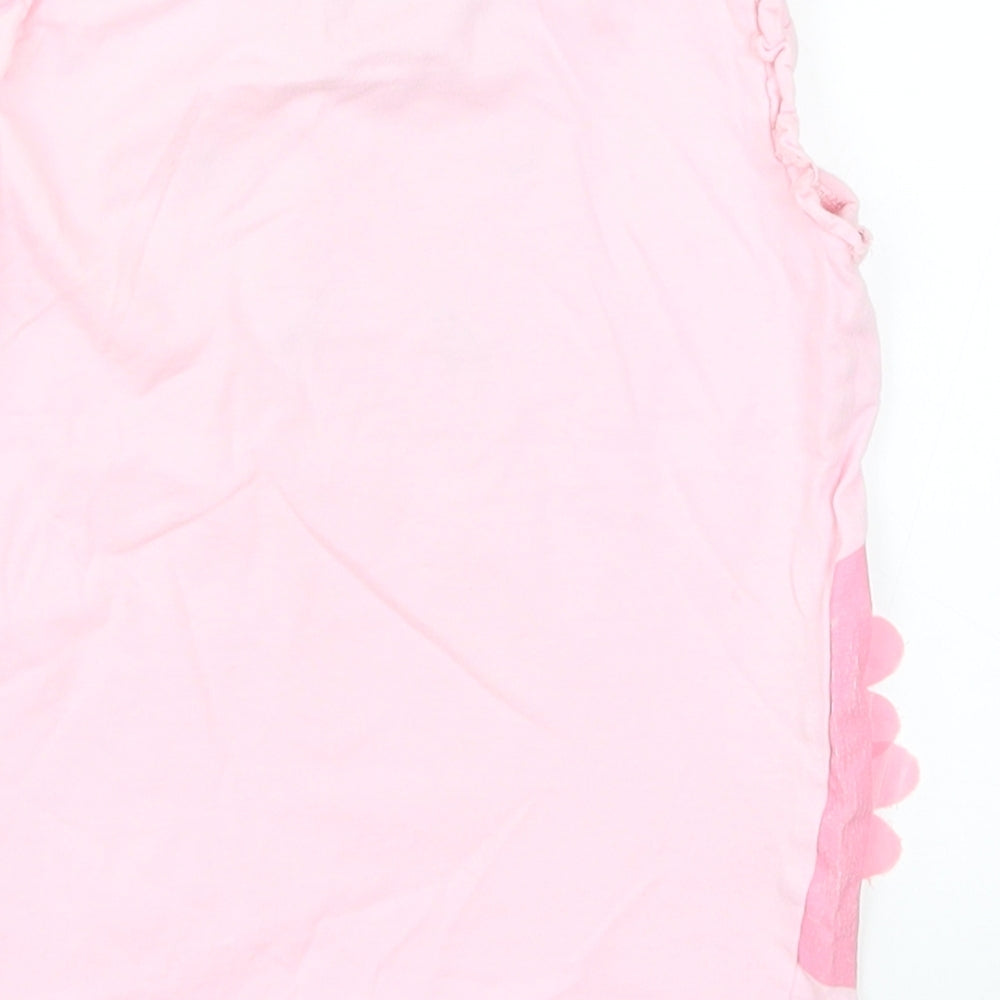 George Girls Pink   Basic Tank Size 5-6 Years  - Wake Up Flamazing