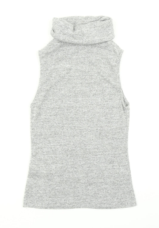 915 Generation Girls Grey   Basic Tank Size 12-13 Years