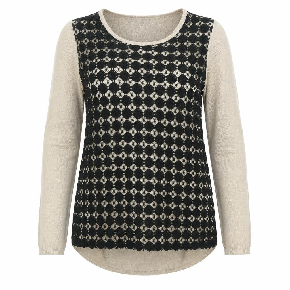M&S Collection Womens Brown  Knit Pullover Jumper Size 10