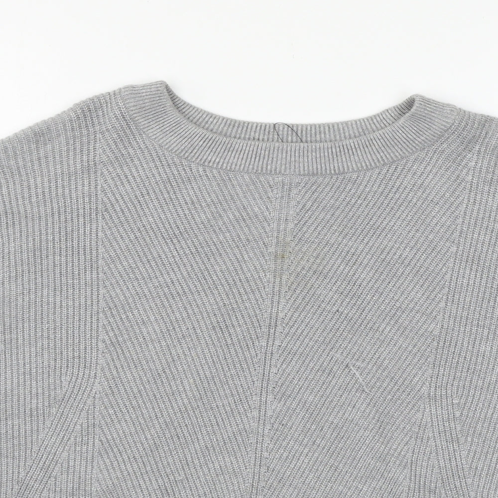Marks and Spencer Womens Grey  Knit Pullover Jumper Size L