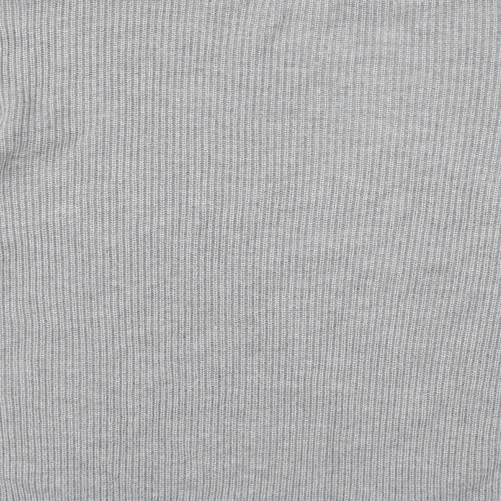 Marks and Spencer Womens Grey  Knit Pullover Jumper Size L