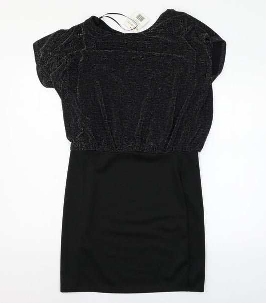 Select Womens Black  Jersey A-Line  Size 14