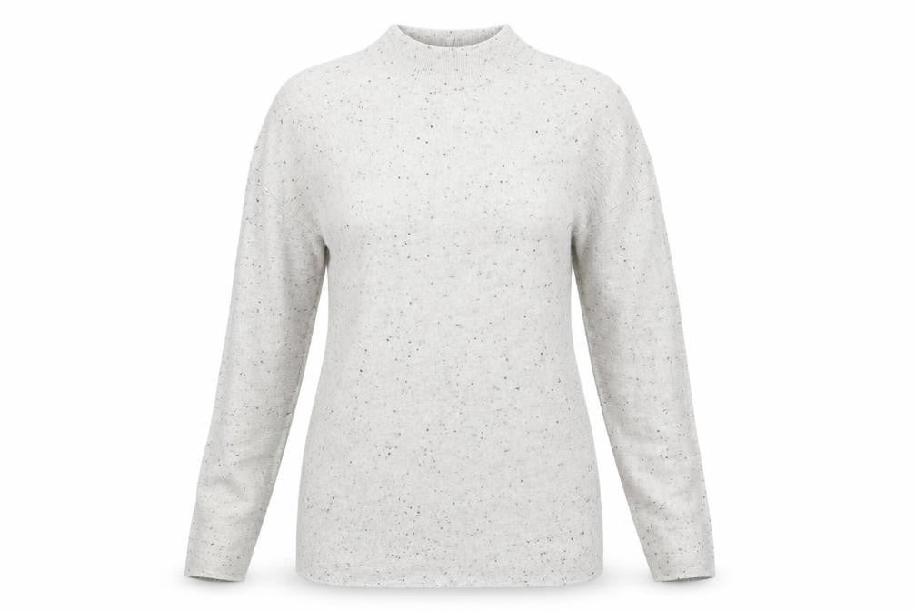 NEXT Womens White Polka Dot  Pullover Jumper Size 14