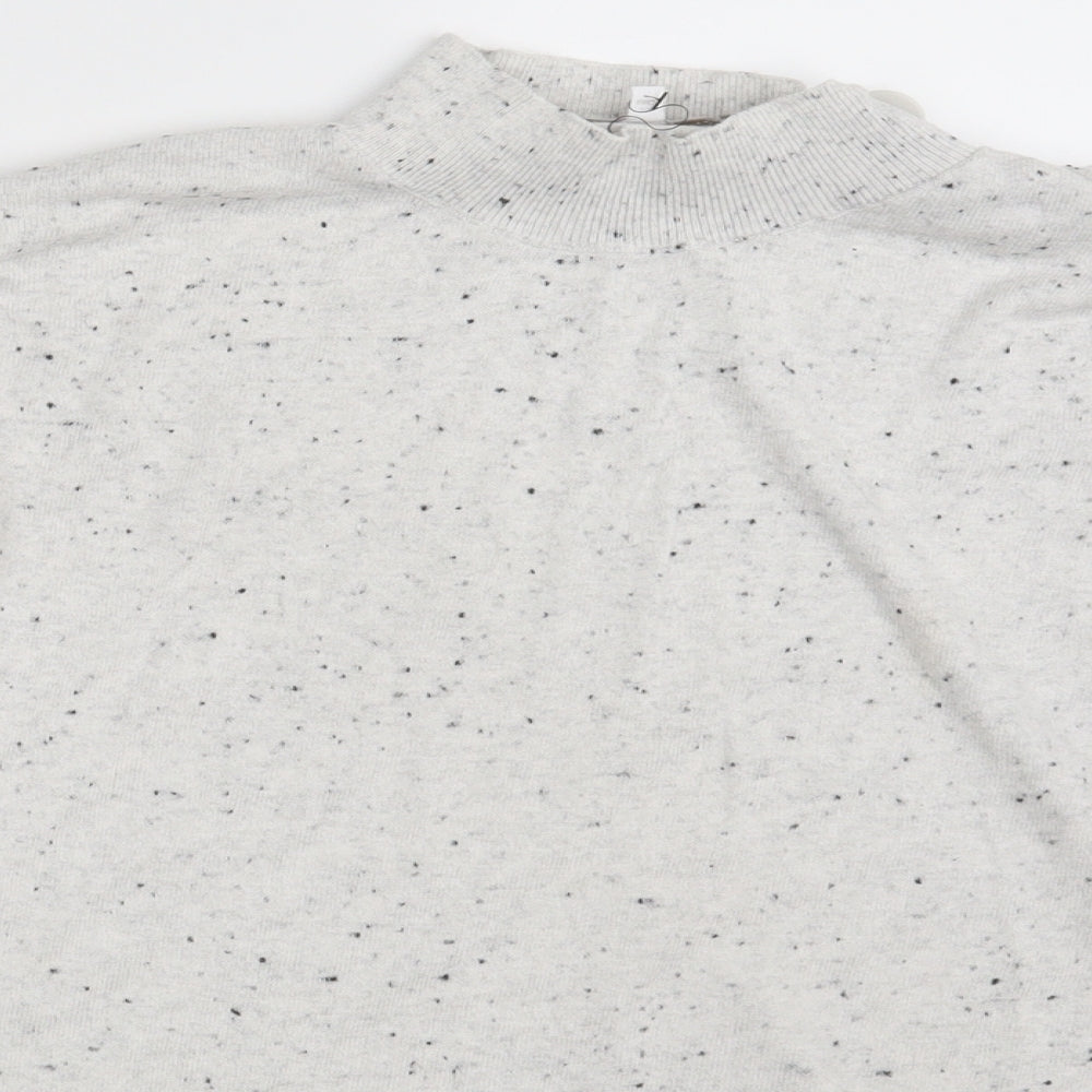 NEXT Womens White Polka Dot  Pullover Jumper Size 14