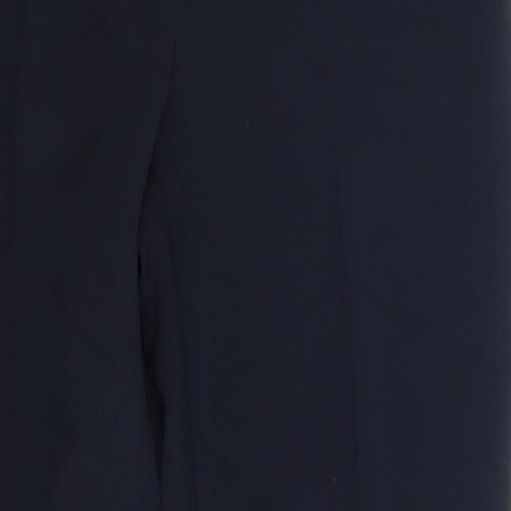 M&S Womens Blue   Dress Pants Trousers Size 10 L26 in