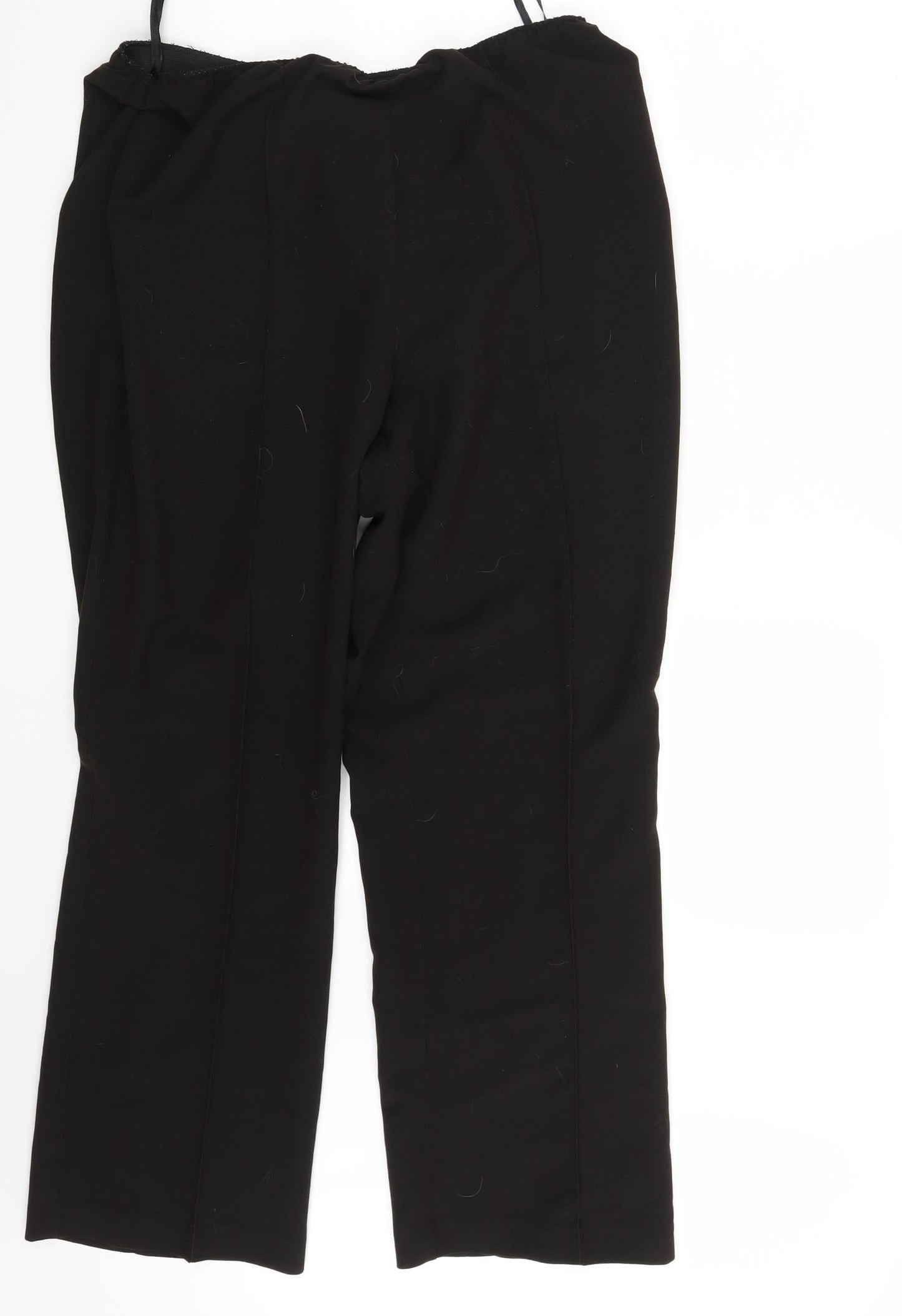 Mia Moda Womens Brown   Dress Pants Trousers Size 18 L26 in
