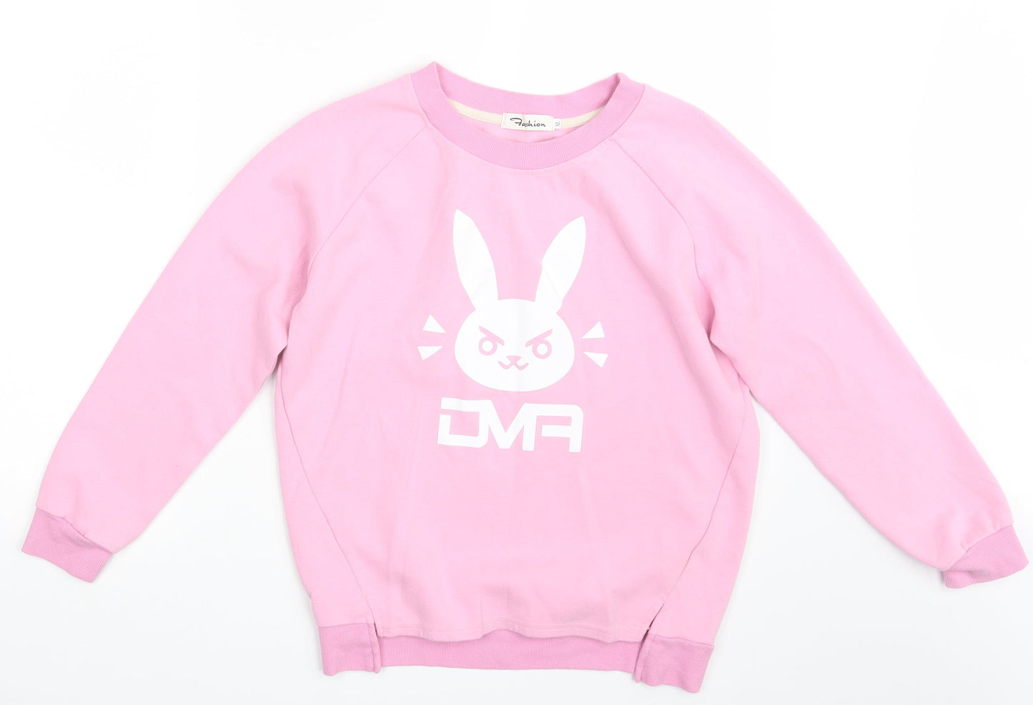 Fashion Womens Pink   Pullover Jumper Size XL