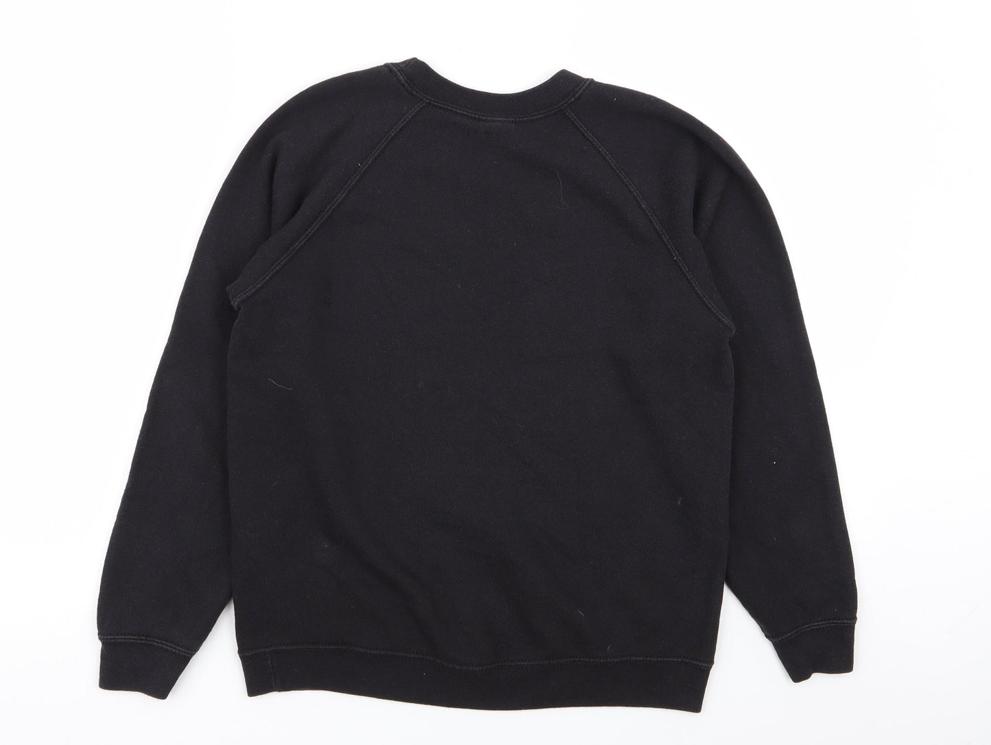 Fruit of the Loom Boys Black   Pullover Jumper Size 9-10 Years