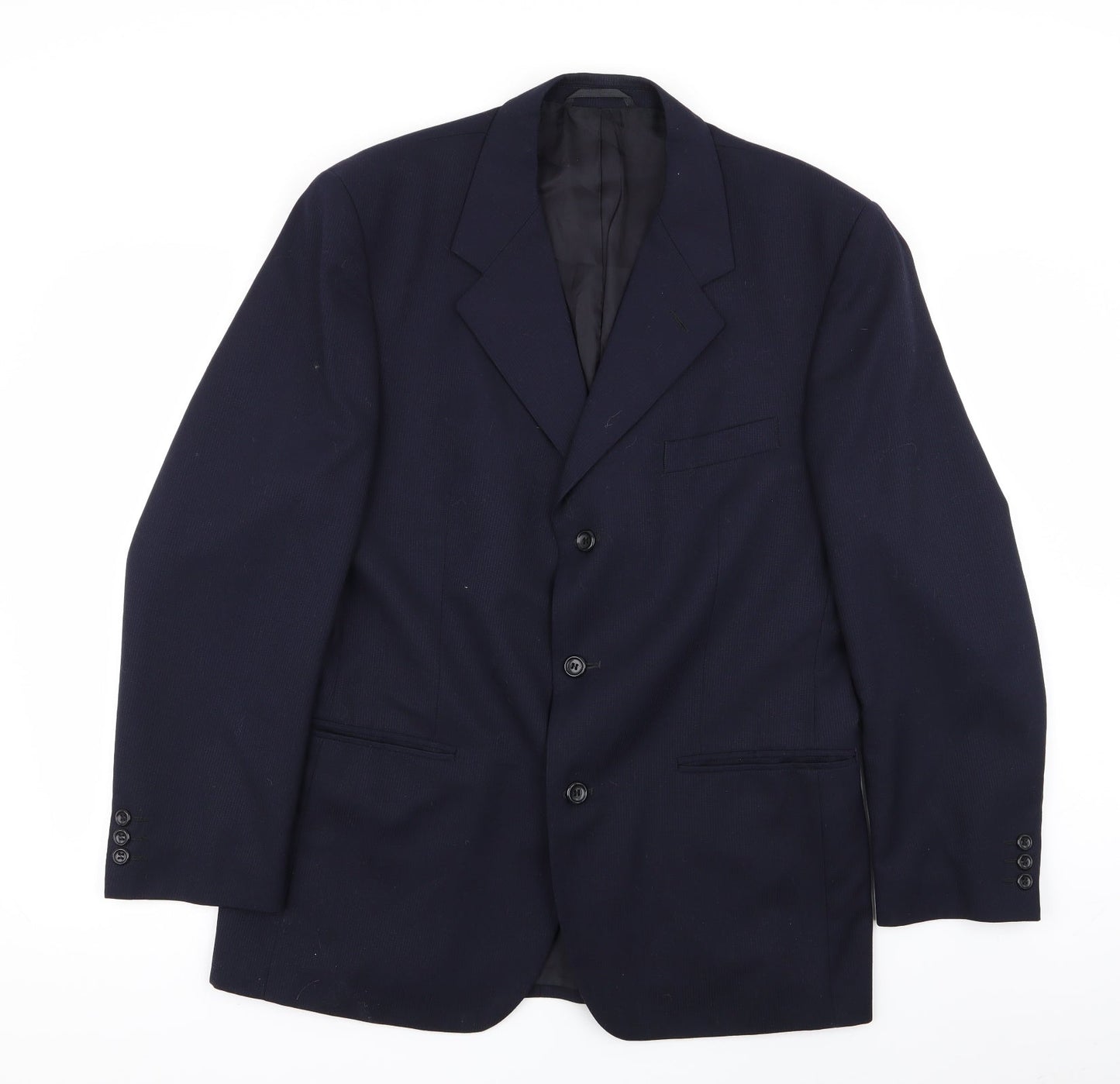 Pinstripe Mens Blue   Jacket Blazer Size 42