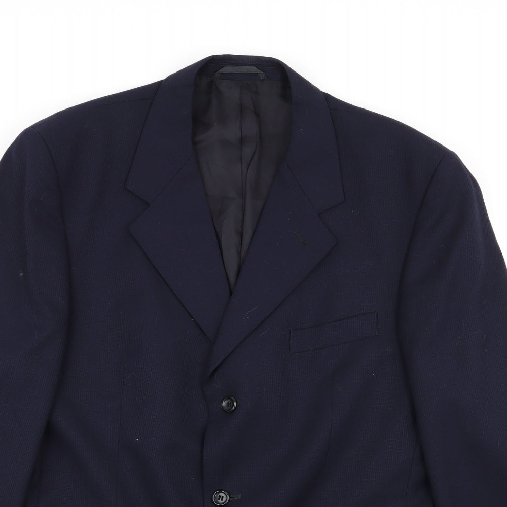 Pinstripe Mens Blue   Jacket Blazer Size 42