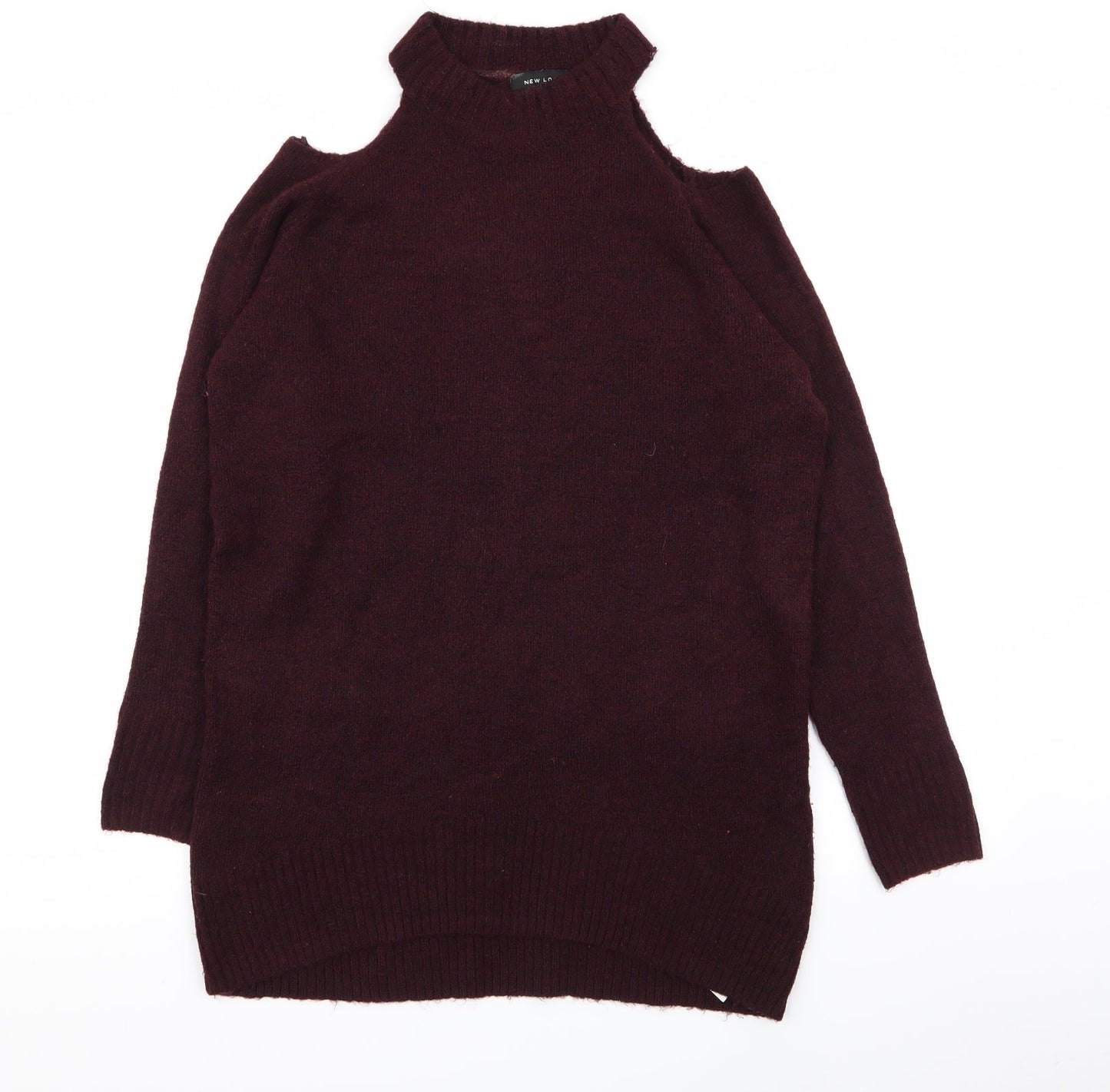 New Look Womens Purple   Pullover Jumper Size S