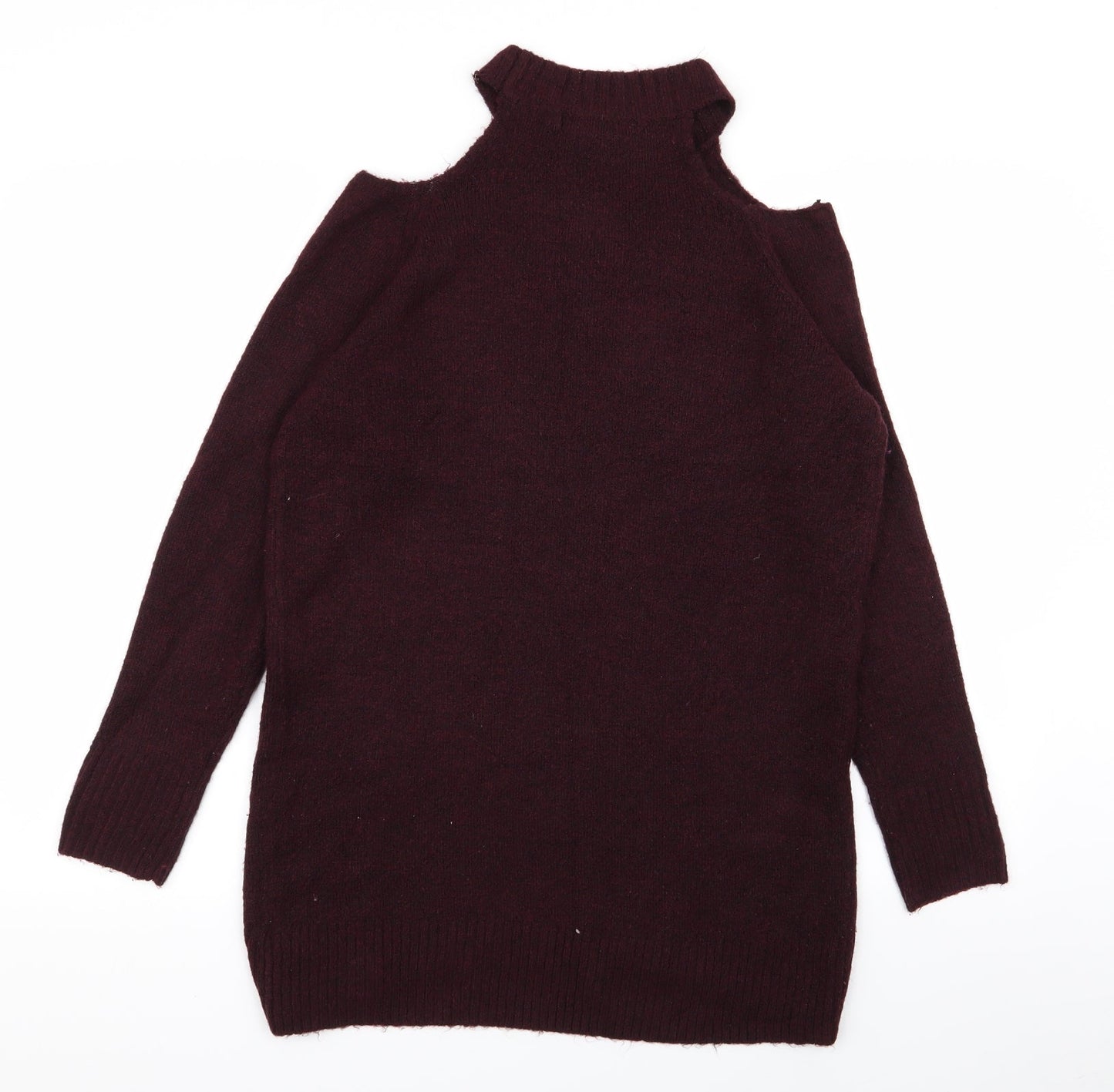 New Look Womens Purple   Pullover Jumper Size S