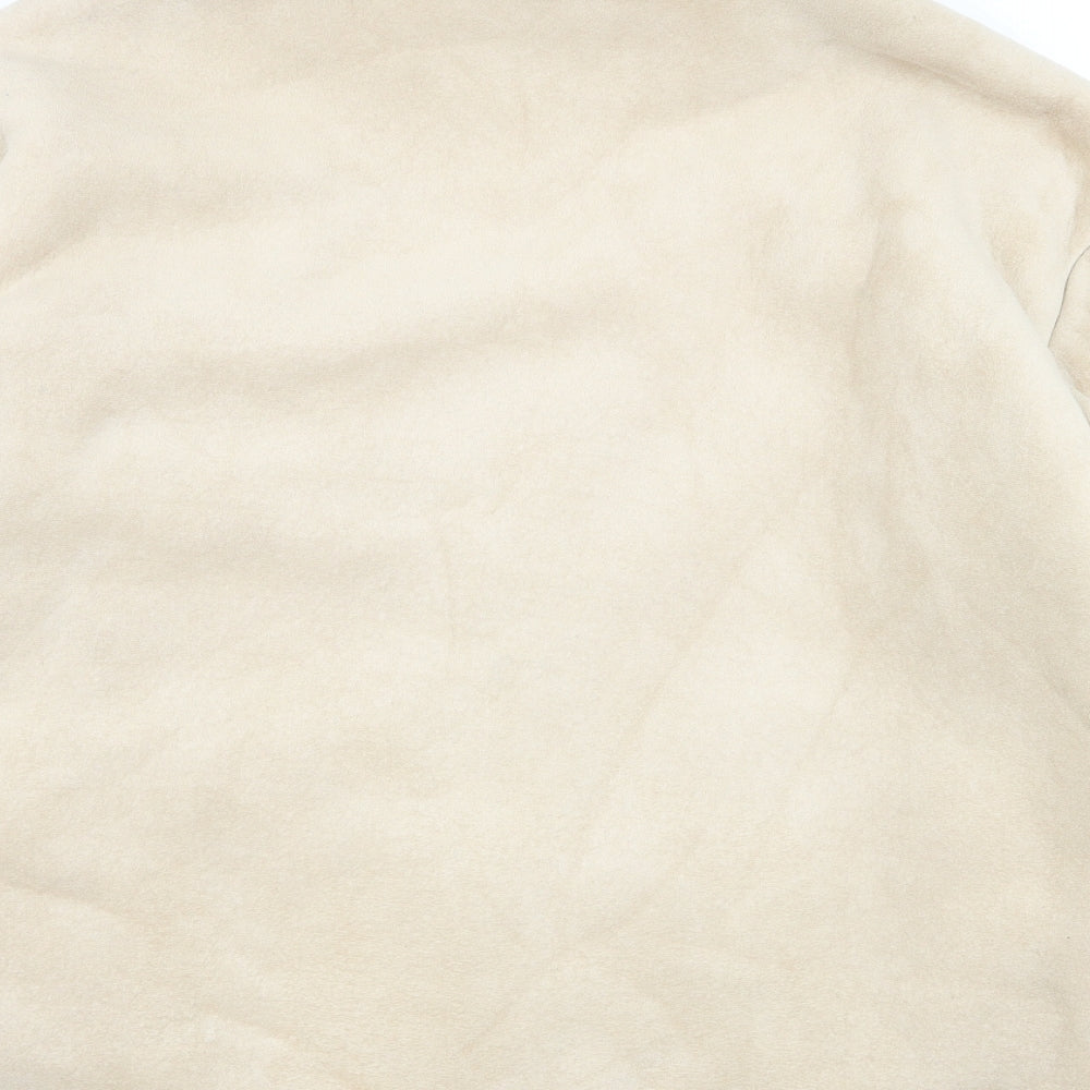 j.j wills Womens Beige   Jacket Coat Size S