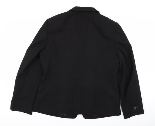 Apriori Womens Black   Jacket Blazer Size 16