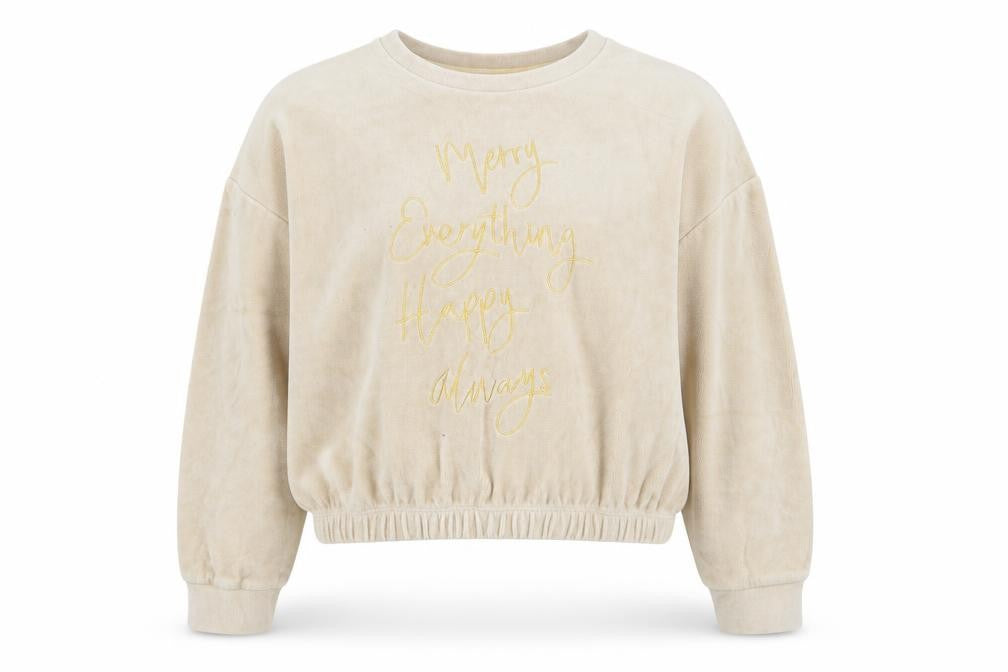Asda George Girls Beige   Pullover Jumper Size 7-8 Years