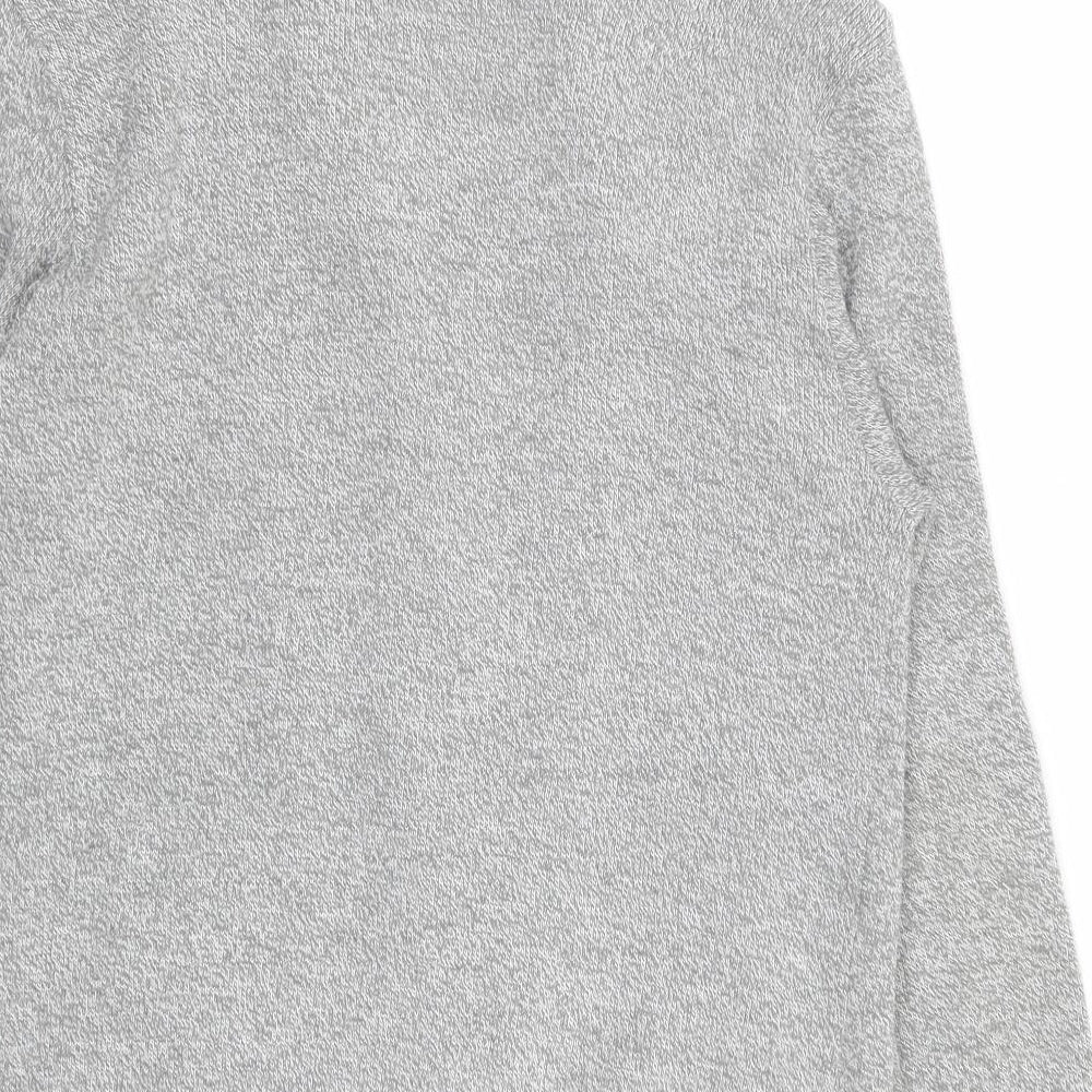 musky Womens Grey   Cardigan Jumper Size S  - size s/m