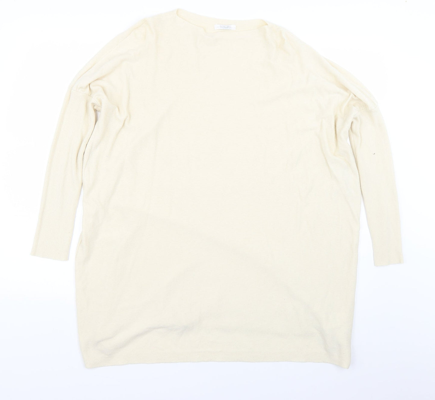 Tilets Womens Beige   Pullover Jumper One Size