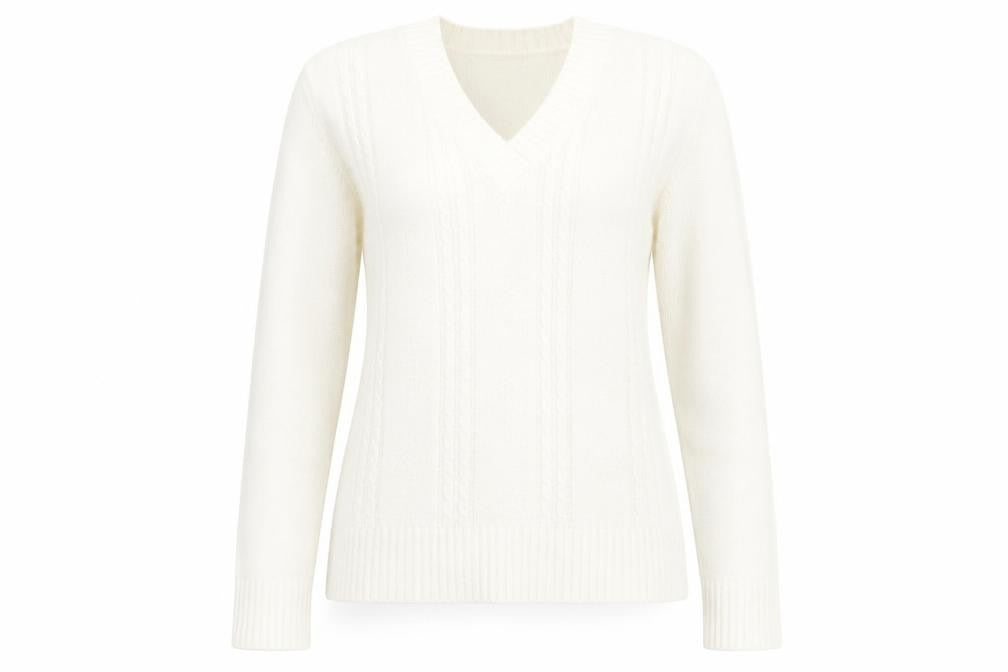 Glimpse Design Womens Beige   Pullover Jumper Size M