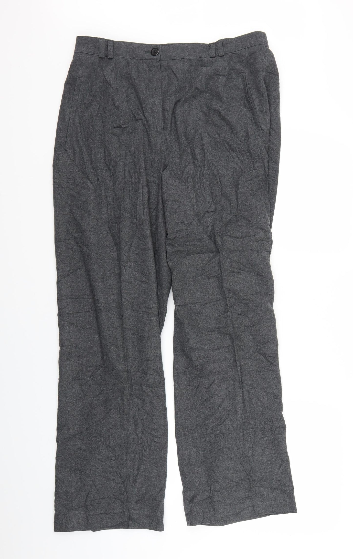 Marcona Womens Grey   Trousers  Size 16 L26 in