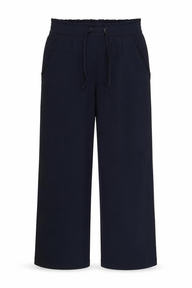 Jacquelin de yong Womens Blue   Trousers  Size M L21 in