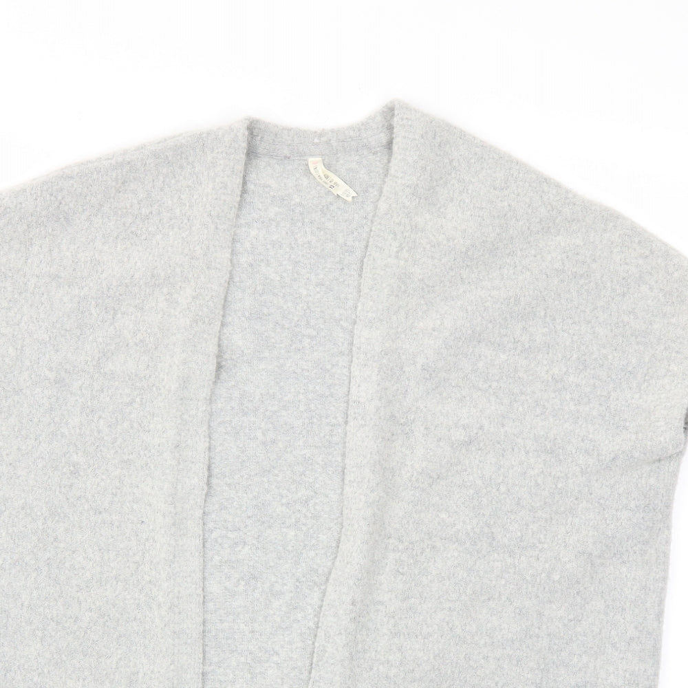 yd Girls Grey   Cardigan Jumper Size 9-10 Years