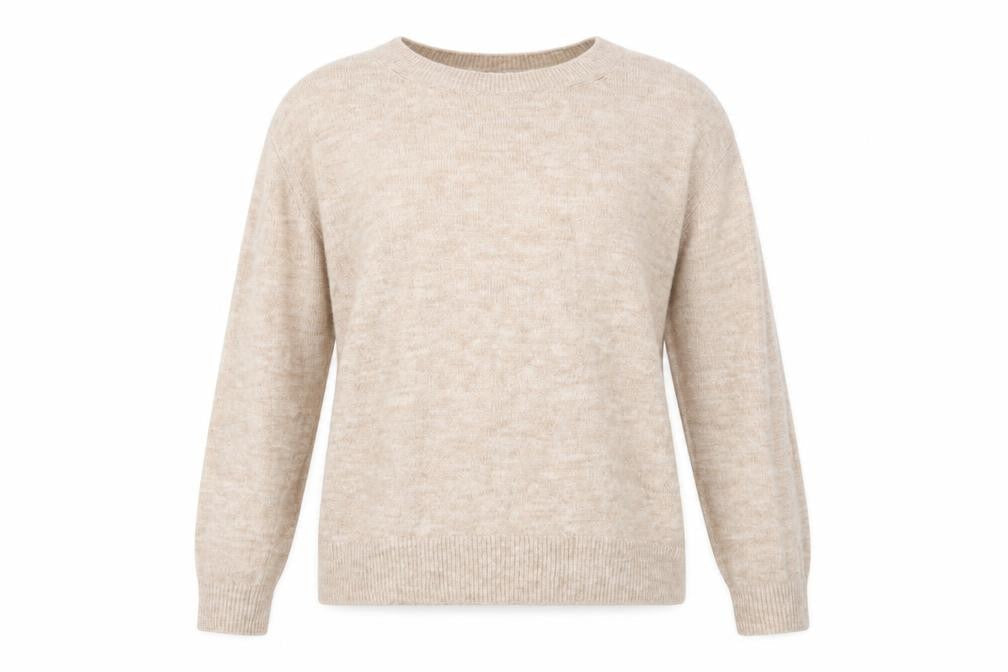 H&M Womens Beige   Pullover Jumper Size S