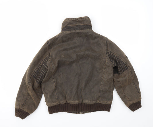 Debenhams Boys Brown   Basic Coat Coat Size 9-10 Years