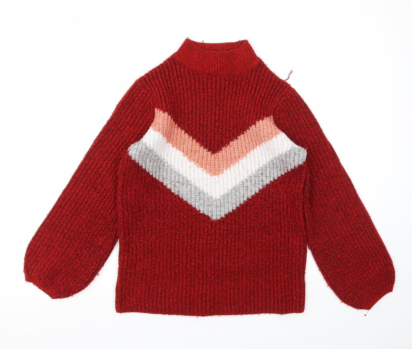 Matalan Womens Red   Pullover Jumper Size M