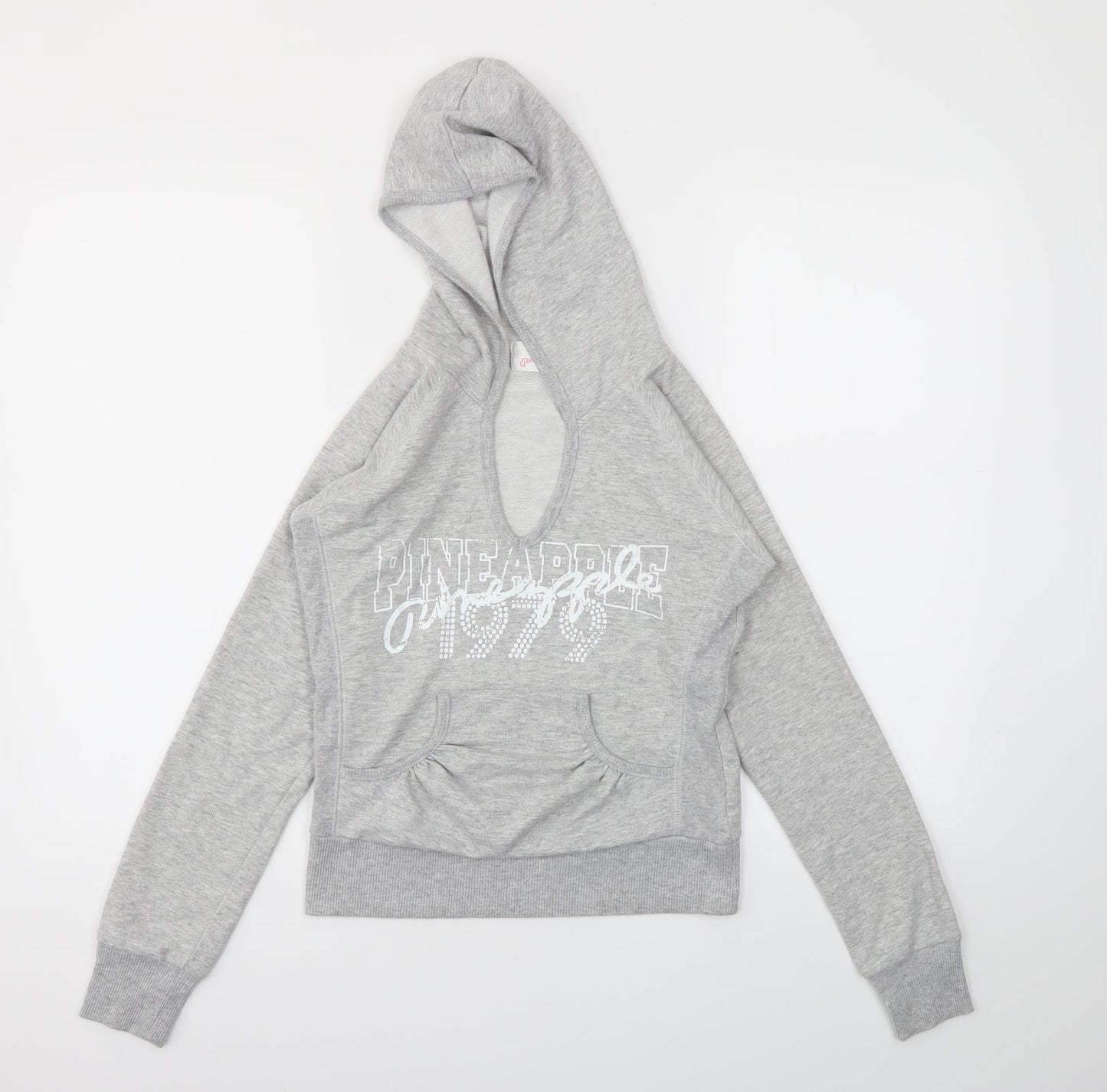 pinapple Girls Grey Houndstooth  Pullover Jumper Size XS
