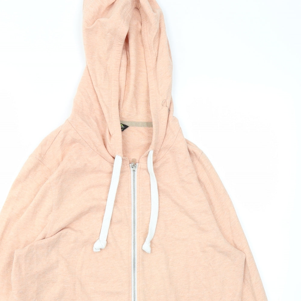 F&F Womens Orange   Full Zip Jumper Size M