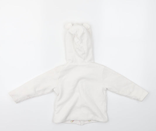 Primark Girls White   Jacket  Size 12-18 Months