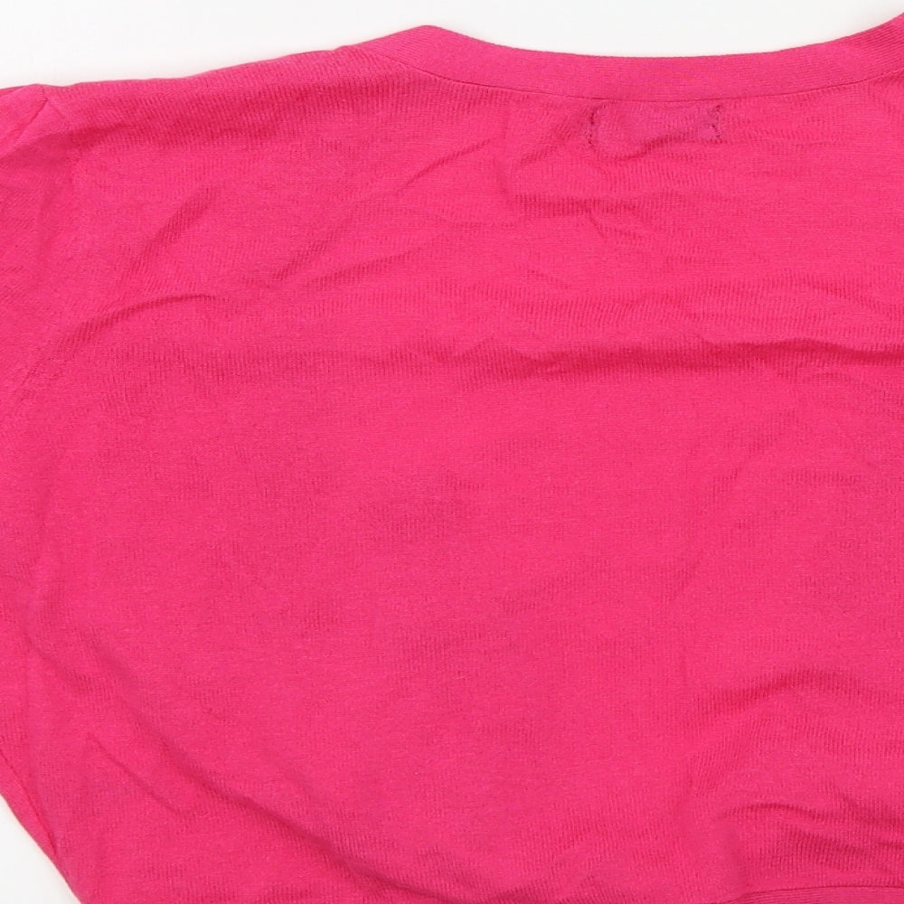 F&F Womens Pink   Cardigan Jumper Size 12