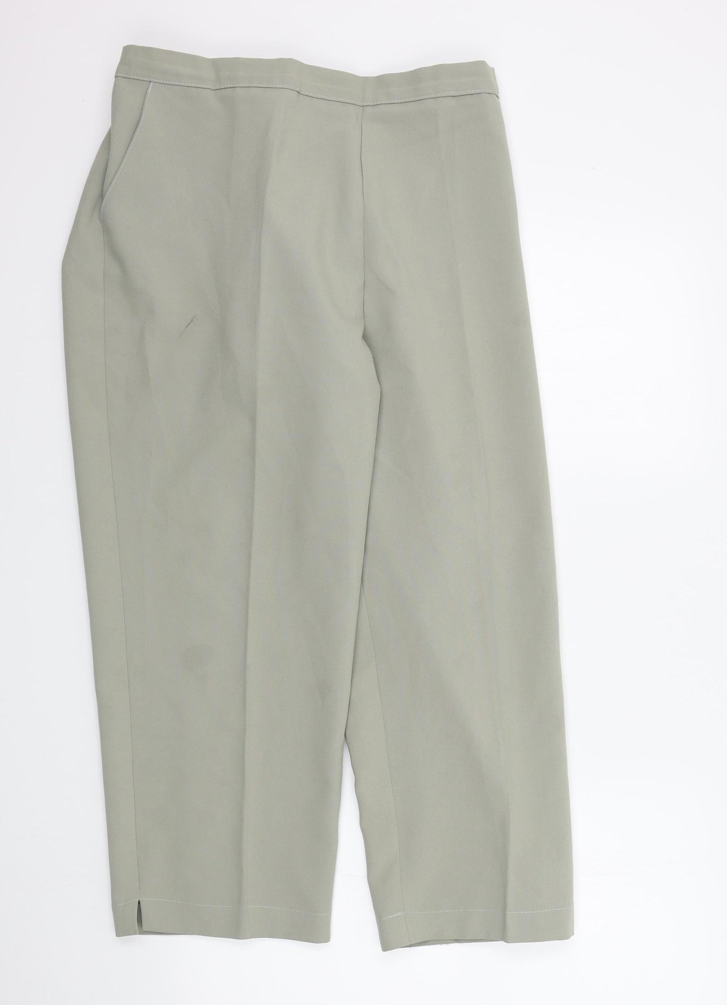 Preworn Womens Green   Trousers  Size 22 in L25 in