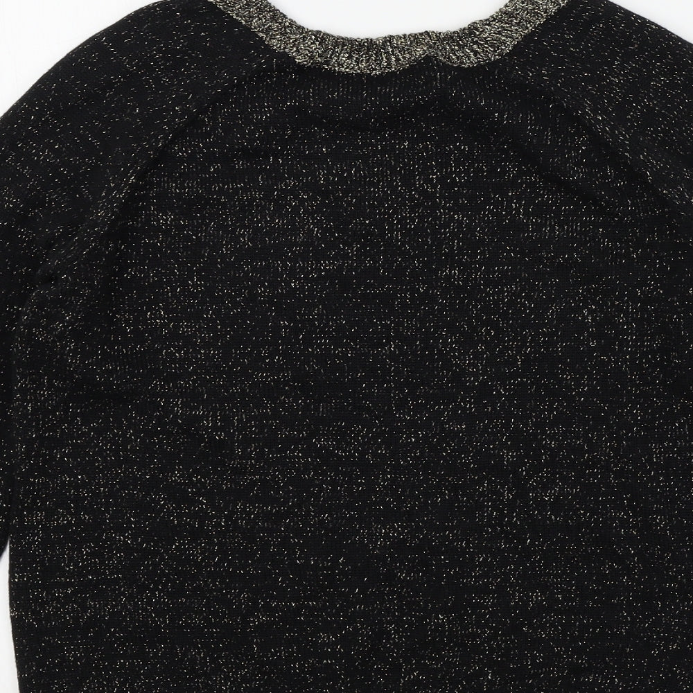 River Island Womens Black   Pullover Jumper Size 6