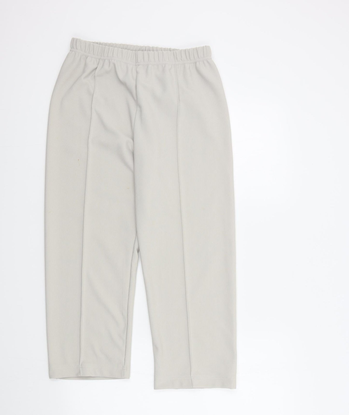 AFIBEL Womens Beige   Trousers  Size 14 L23 in