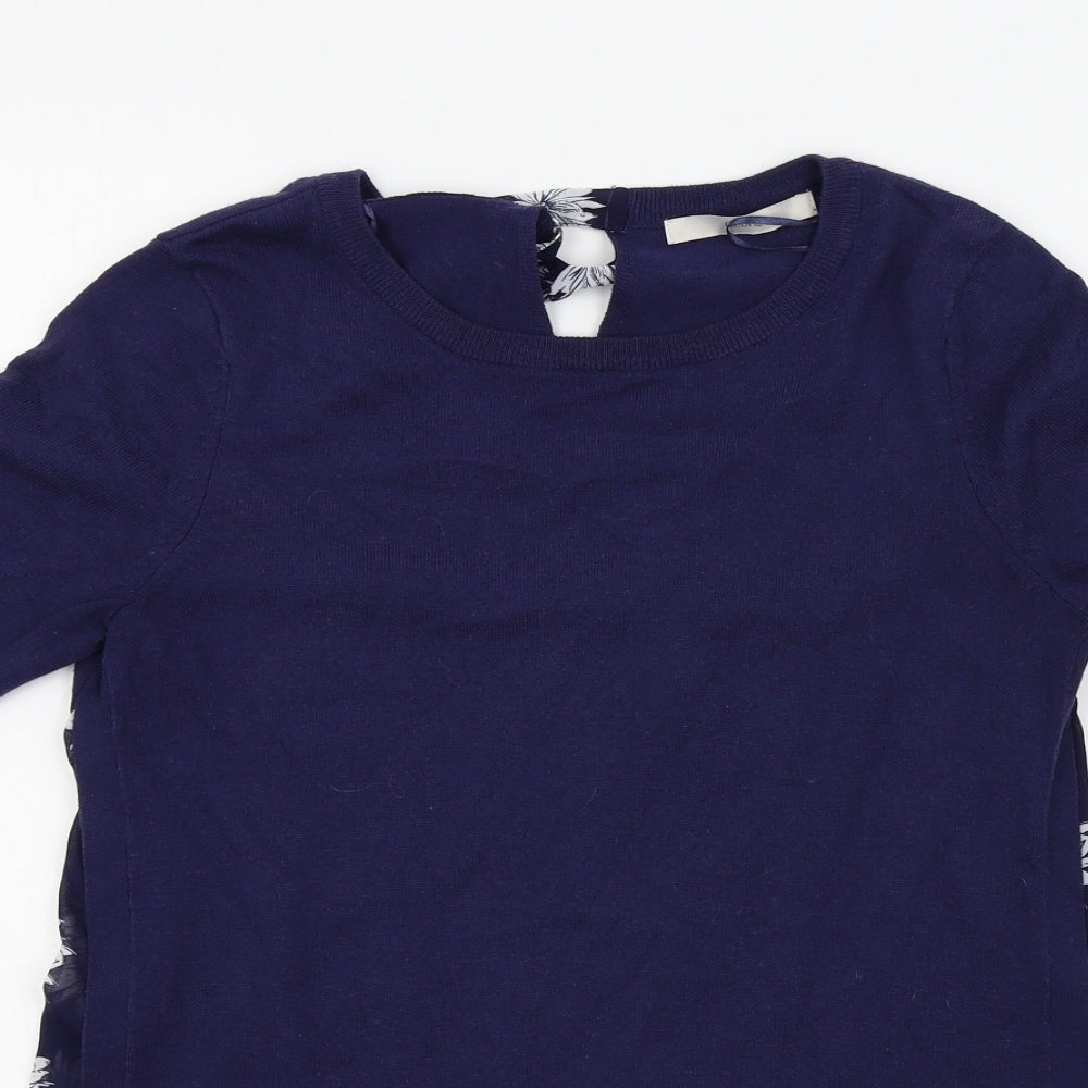 George Womens Blue   Pullover Jumper Size 8