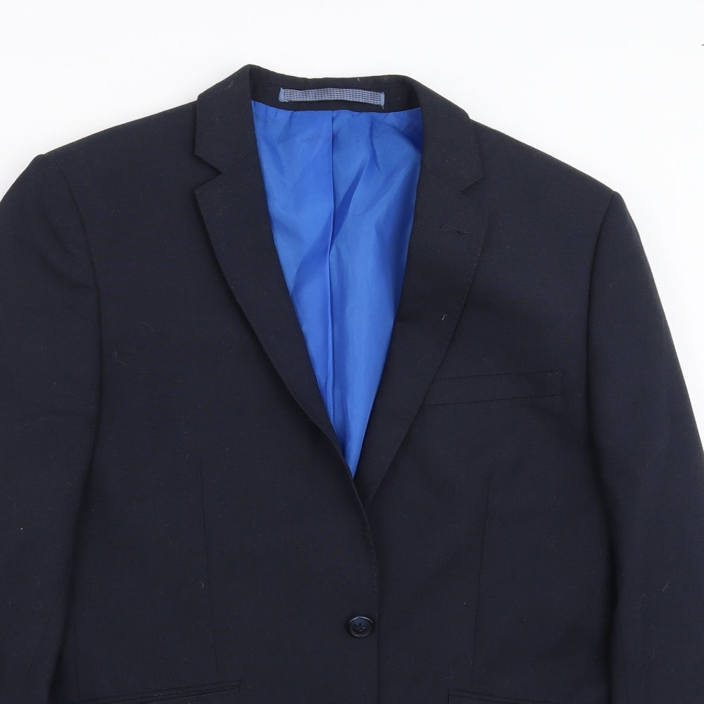Marks and Spencer Mens Blue   Jacket Suit Jacket Size M