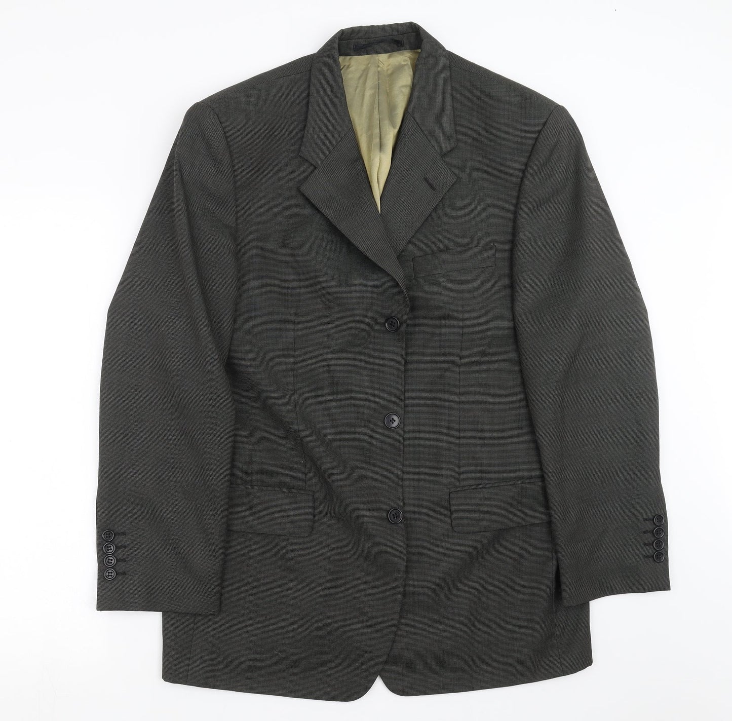 Charlton Gray  Mens Grey   Jacket Suit Jacket Size 40