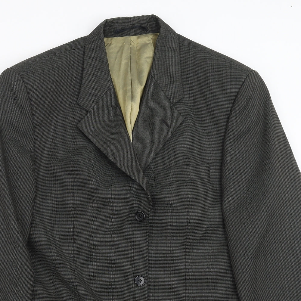 Charlton Gray  Mens Grey   Jacket Suit Jacket Size 40