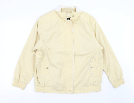 BHS Womens Yellow   Jacket  Size 14