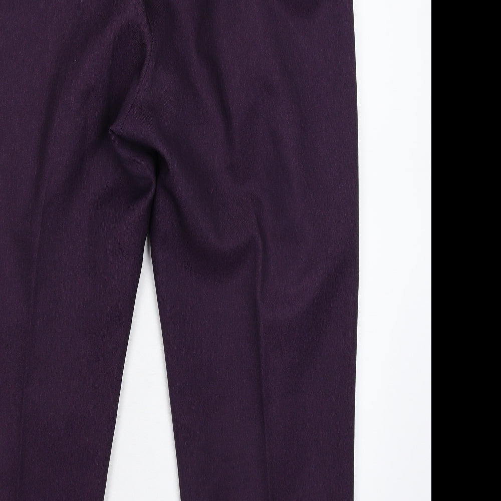 Berkertex Womens Purple   Trousers  Size 32 L25 in